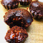 Muffins au cacao sans gluten moelleux et fondants à la poudre de noisette et maïzena