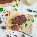 Moelleux chocolat courgette sans gluten sans beurre healthy