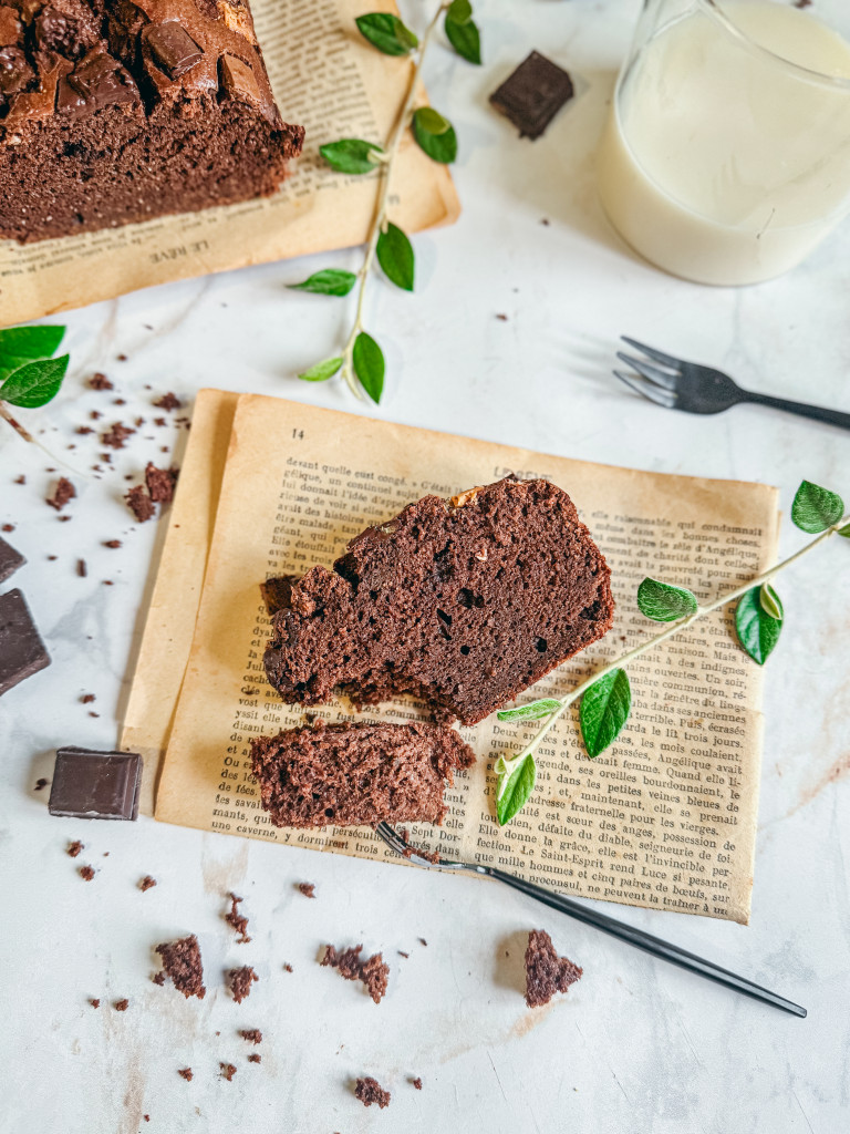 Moelleux chocolat courgette sans gluten sans beurre healthy