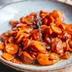 Carottes confites au miel