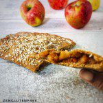 Ceci est une photographie de chaussons aux pommes vegan sans gluten-zenglutenfree