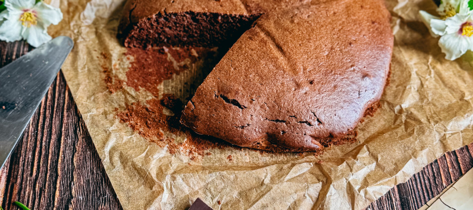 photo de moelleux au chocolat sans gluten