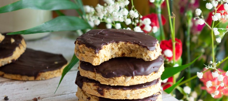 Ceci est une photographie de Biscuits granola sans gluten vegan