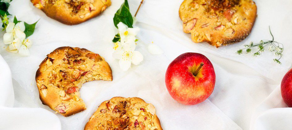 Ceci est une photographie cookies pomme cannelle sans gluten et sans lactose-zenglutenfree