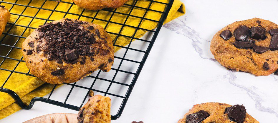 Ceci est une photographie de Cookies moelleux sans gluten ig bas
