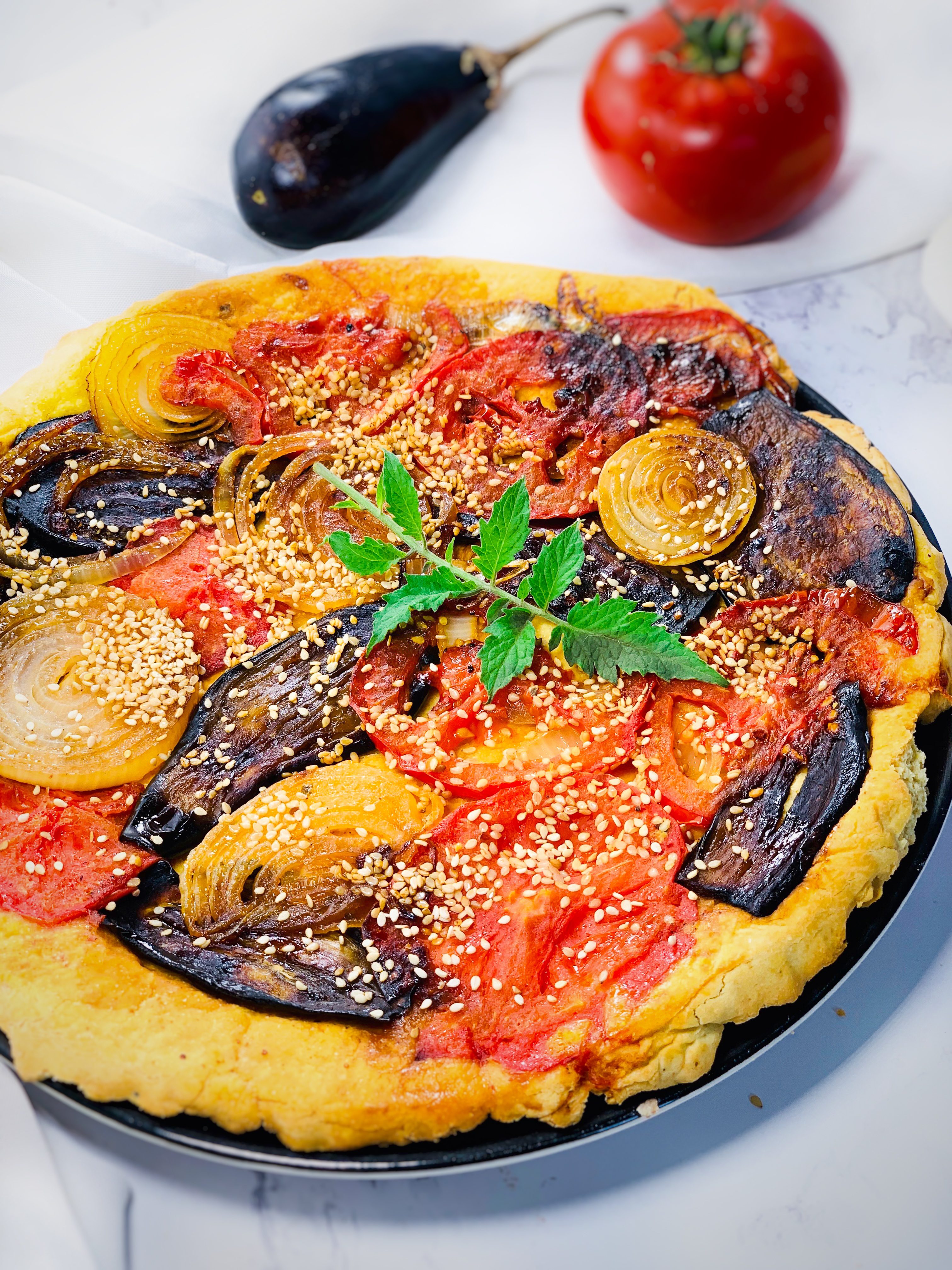 Tarte tatin de légumes sans gluten vegan Cuisinez zen et Sans gluten