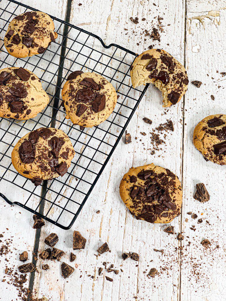 Ceci est une photographie de cookies au millet sans gluten-zenglutenfree