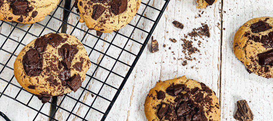 Ceci est une photographie de cookies au millet sans gluten-zenglutenfree