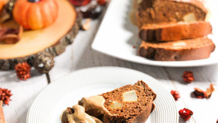 Ceci est une photographie de gâteau poire amandes sans gluten-zenglutenfree