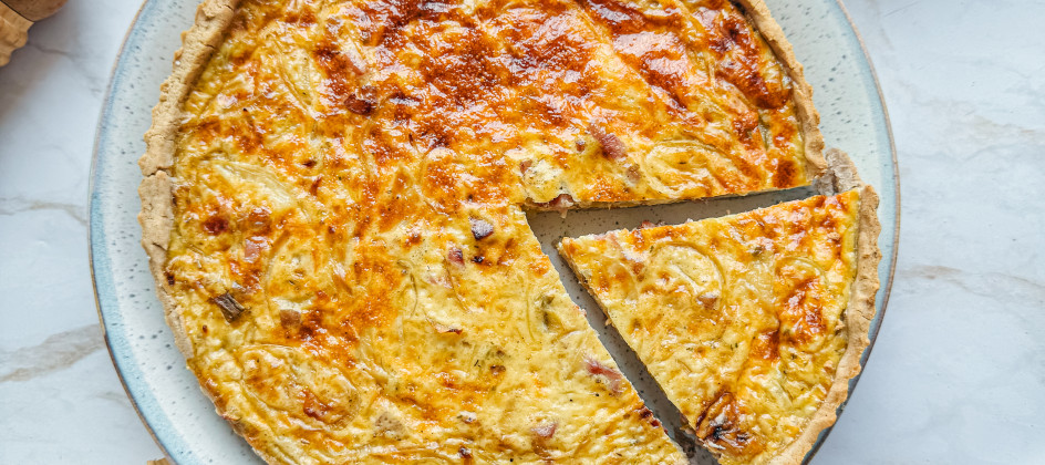 Photo de Quiche à l'oignon sans gluten