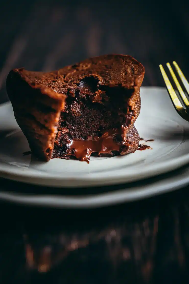 Muffins fondants chocolat mascarpone
