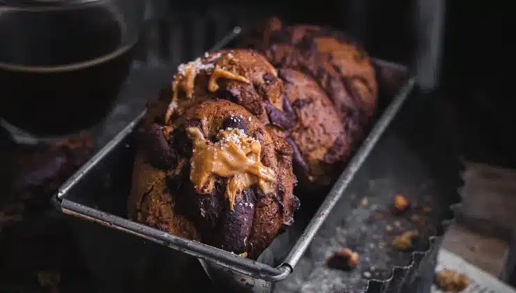 Ceci est une photographie de cookies au beurre de cacahuètes -zenglutenfree