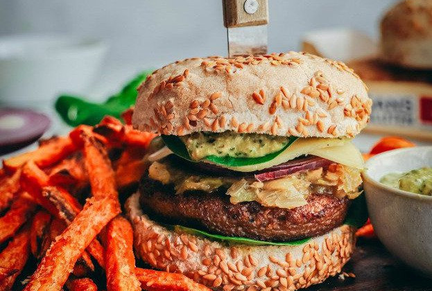 burger végétarien et sans gluten -zenglutenfree