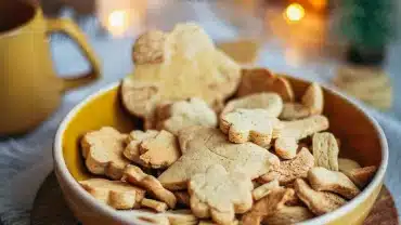 Ceci est une photographie de Biscuits de noel sans gluten - zenglutenfree