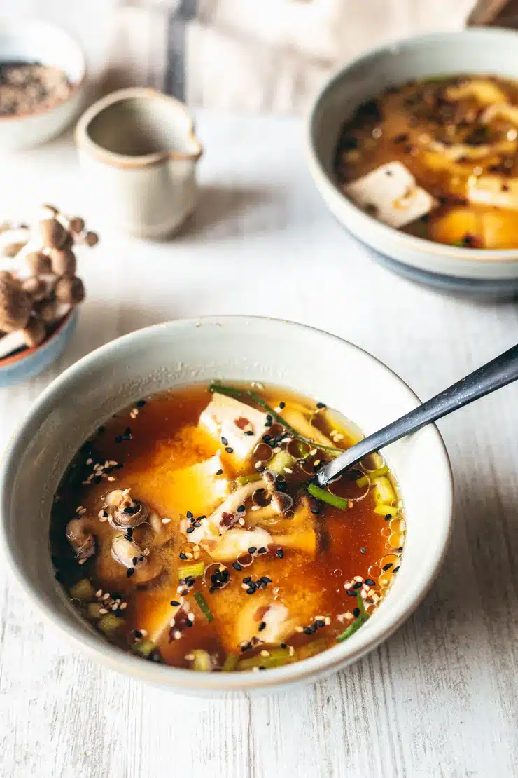 Soupe miso express